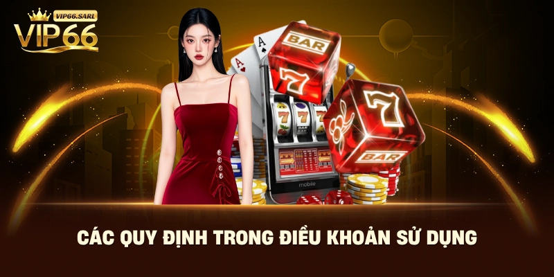 Các quy định trong Điều khoản dịch vụ