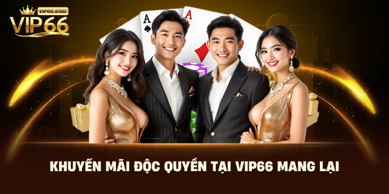 Khuyến mãi độc quyền tại Vip66 mang lại 